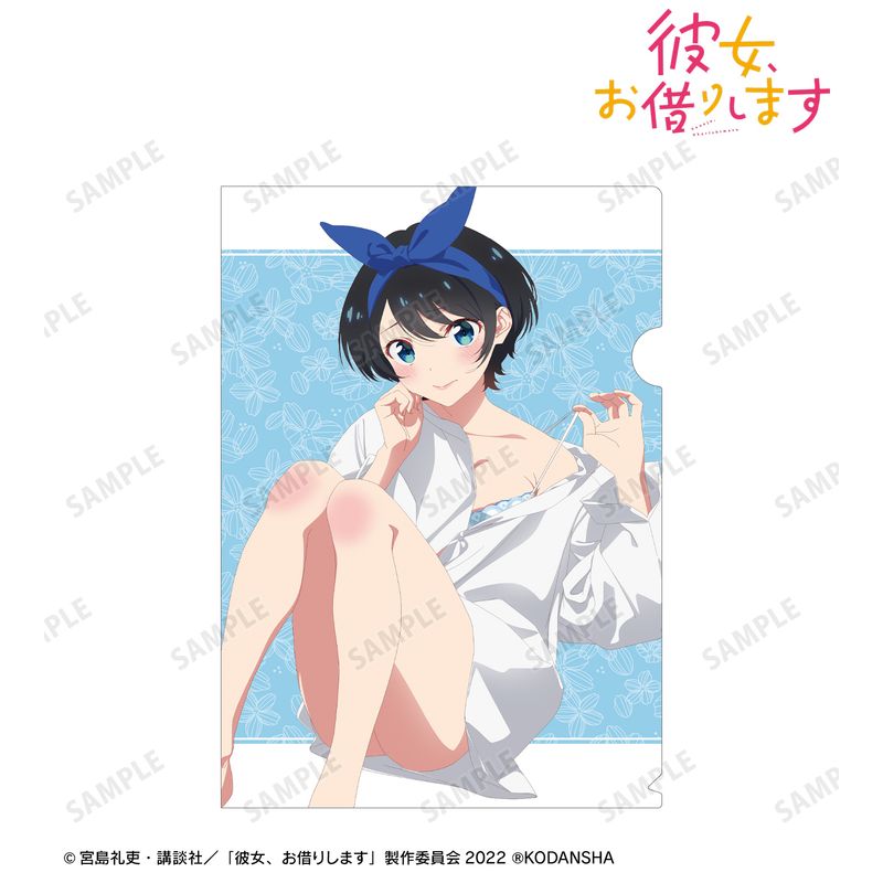 彼女、お借りします_描き下ろしイラスト 更科瑠夏 彼シャツver. クリア