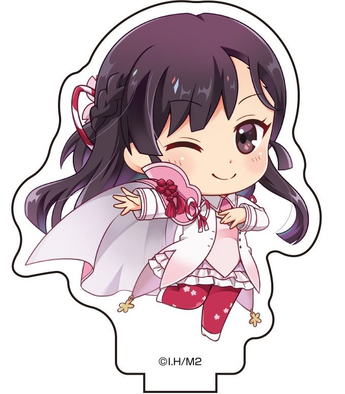 まちたん！！ 出品 まちカドまぞく_ミニアクリルスタンド【vol.2】⑥千代田桜 | まちカド