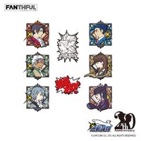 逆転裁判_FANTHFUL 逆転裁判シリーズ ピンバッジセット | 逆転裁判