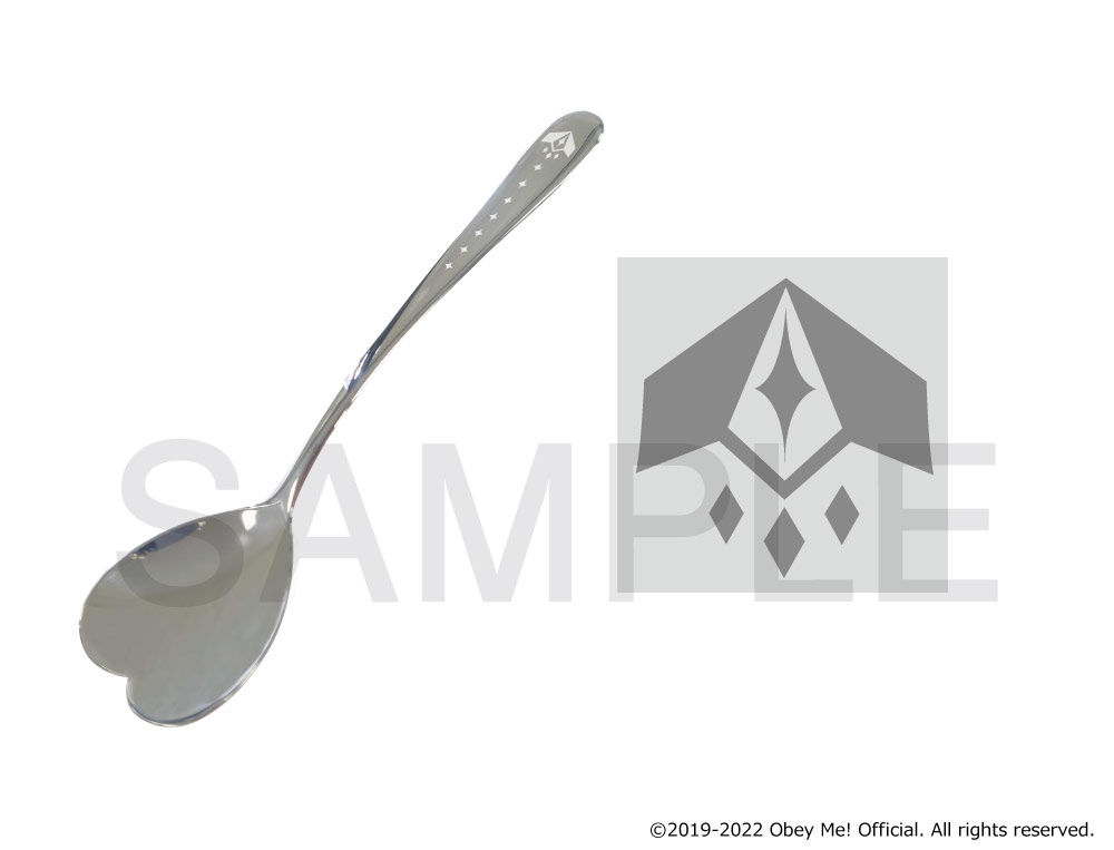 Obey Me!×mixx garden_カードぷちコレクション ハートスプーン ベルゼブブ