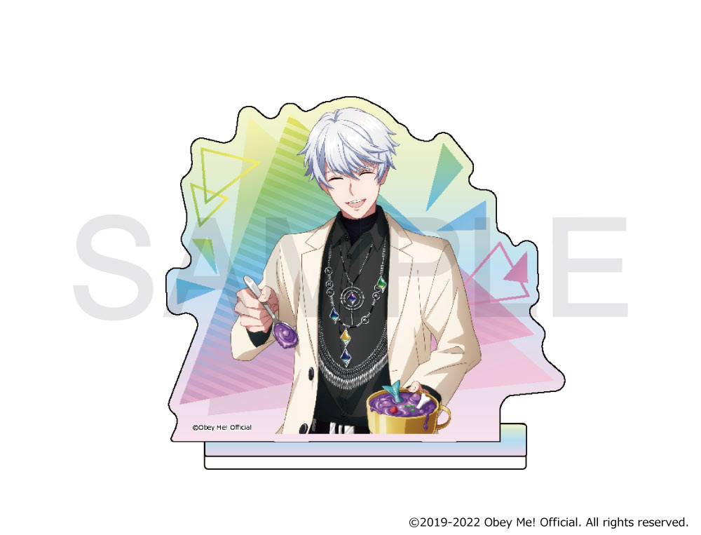 Obey Me!×mixx garden_どきどきカフェめぐり in 人間界 バストアップアクリルスタンド ソロモン