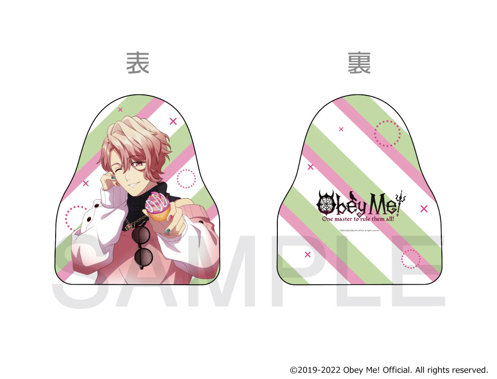 Obey Me!×mixx garden_どきどきカフェめぐり in 人間界 クッション アスモデウス