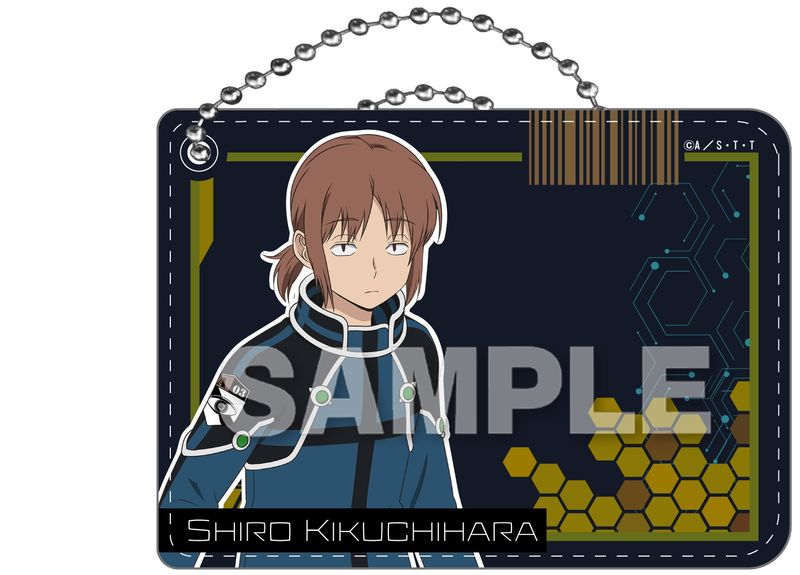 ワールドトリガー_PUレザーパスケース 菊地原士郎 | ワールドトリガー
