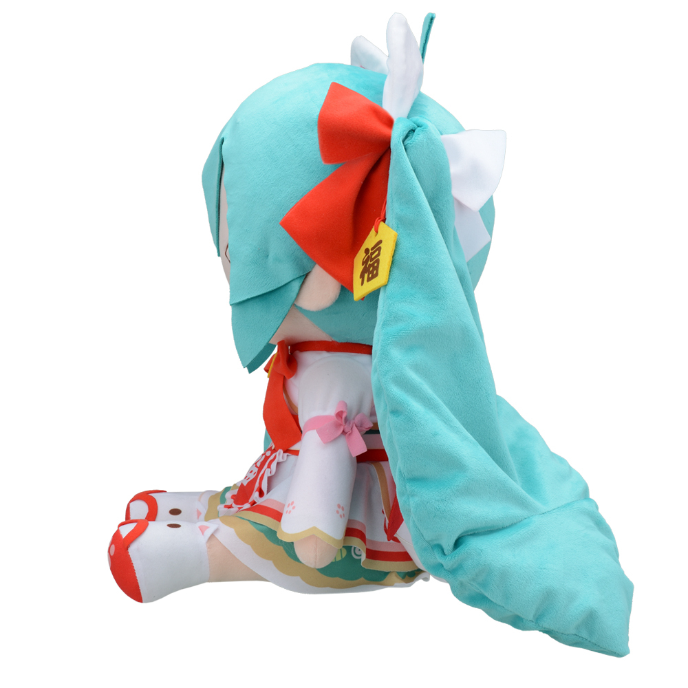 【未開封品】初音ミク 招きミク ふわふわぬいぐるみ (LL) 初音ミク_ 招きミク ふわふわぬいぐるみ(LL) | 公式グッズ・公式