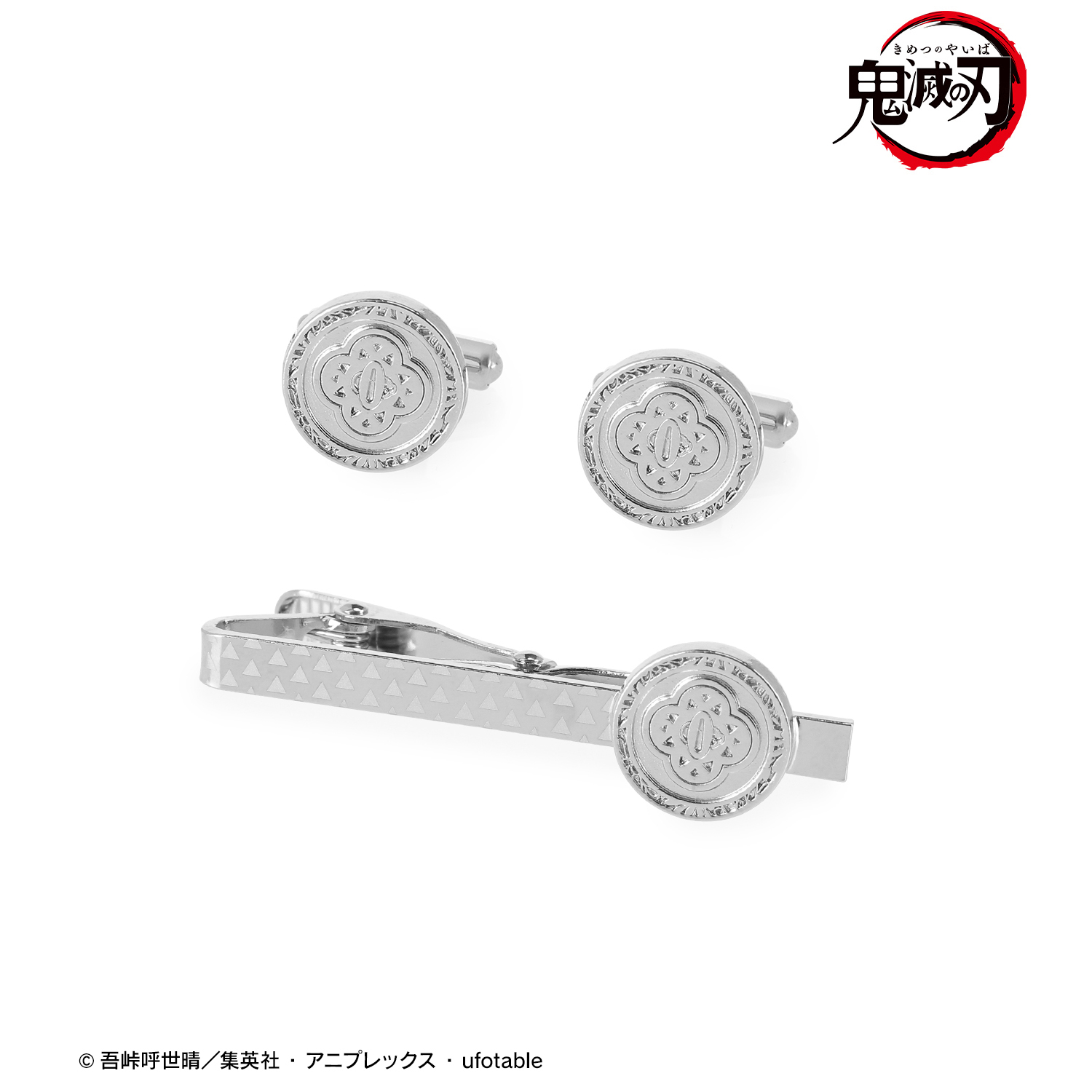 鬼滅の刃_我妻善逸 ネクタイピン＆カフスボタンセット | 公式
