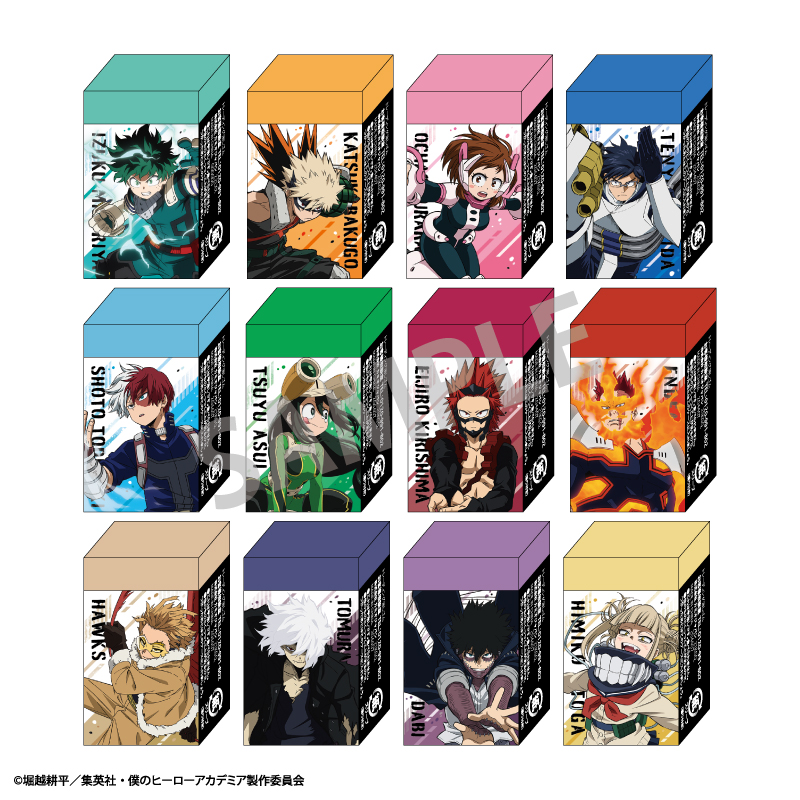 僕のヒーローアカデミア_トレーディング消しゴム 1BOX