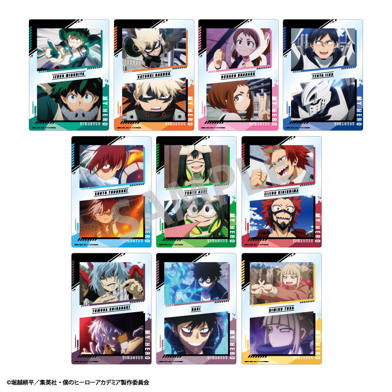 僕のヒーローアカデミア_トレーディングB5下敷き 1BOX