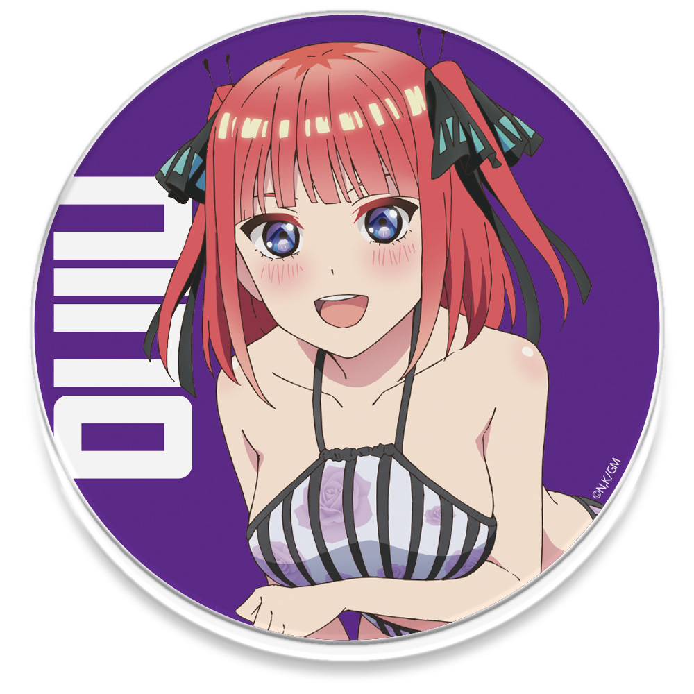 五等分の花嫁　まねきねこ　ドリンク　特典　缶バッジ　中野二乃　水着 五等分の花嫁 まねきねこ | 中古・新品通販の駿河屋