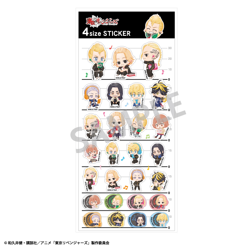 東京リベンジャーズ_4サイズステッカー/ENJOY MUSIC