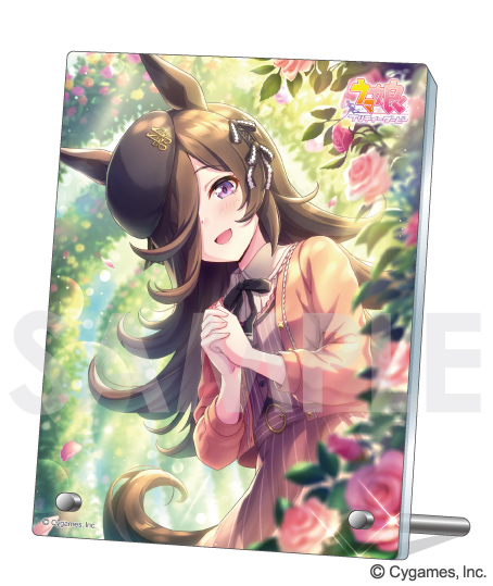 ウマ娘 プリティーダービー_アクリルプレート Vol.6 2.ライスシャワー