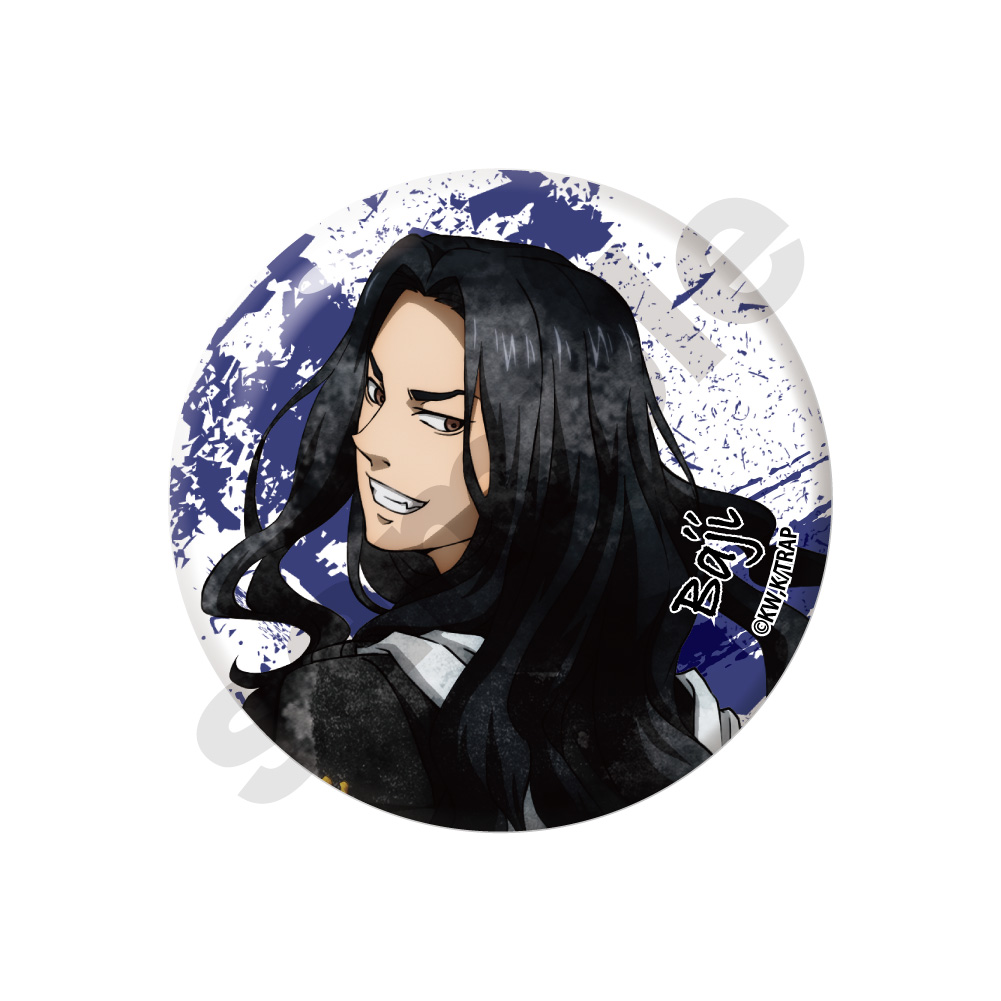 東京リベンジャーズ 東リベ_グランジアート 缶バッジ 場地圭介