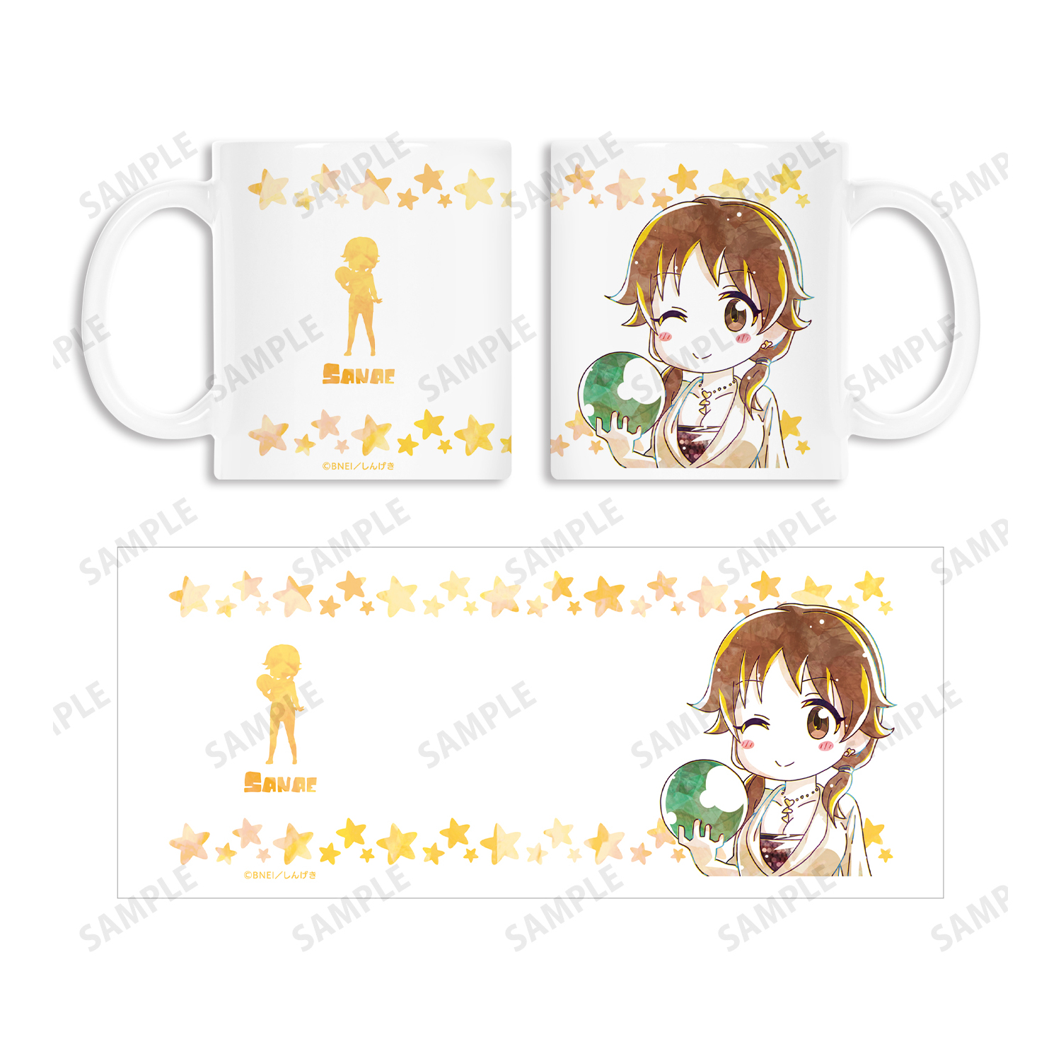 アイドルマスター シンデレラガールズ 片桐早苗 Ani Art マグカップ 公式グッズ 公式ライセンス商品専門サイト Colleize コレイズ