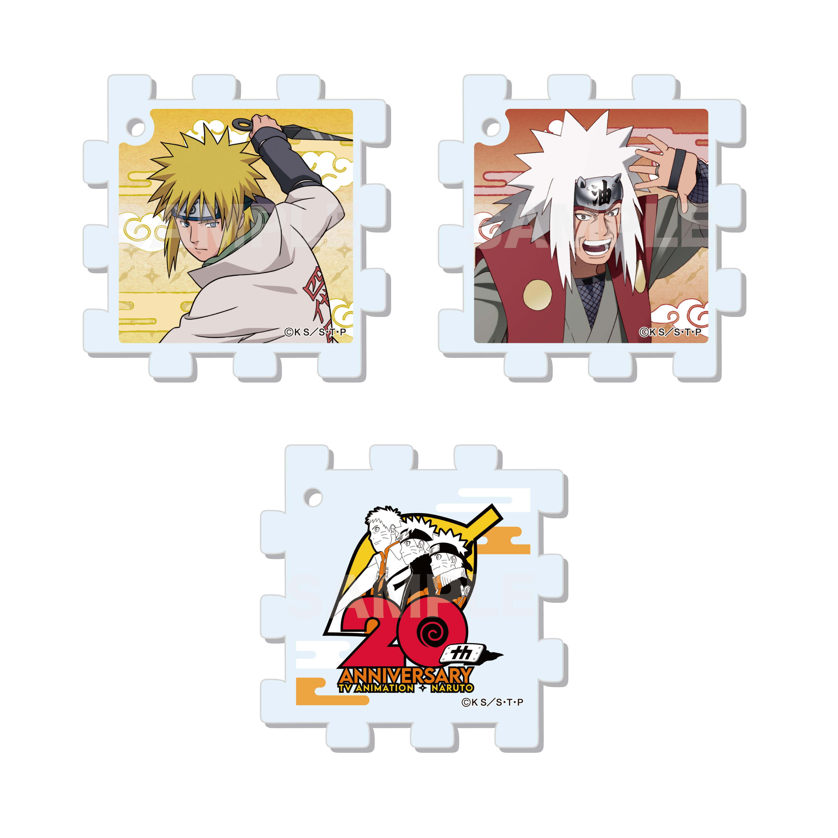 NARUTO-ナルト-疾風伝_パズルキーホルダー /01 第1弾(全11種) 1BOX