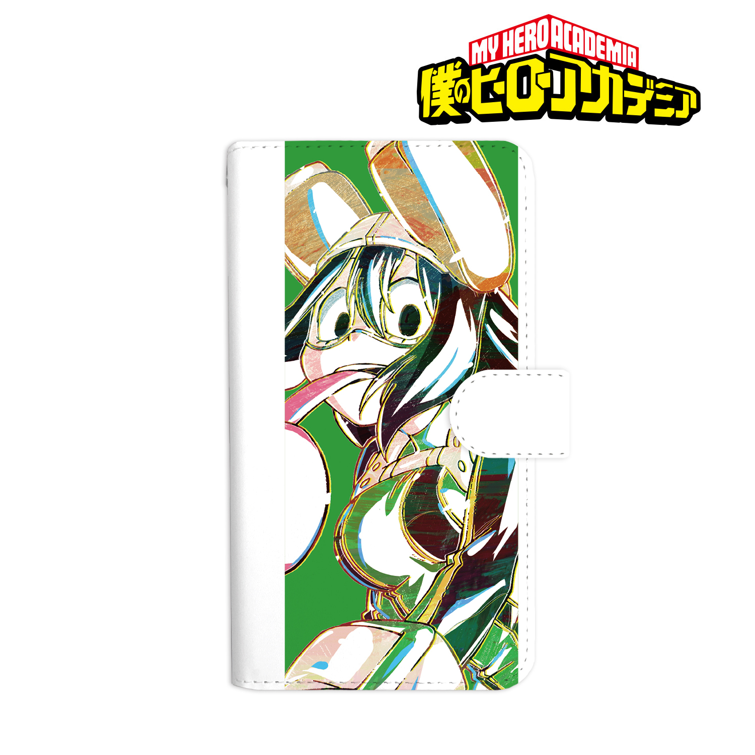 僕のヒーローアカデミア_蛙吹梅雨 Ani-Art 手帳型スマホケース vol.3(対象機種/Mサイズ)
