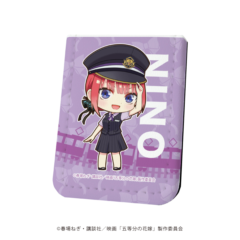 映画 五等分の花嫁_レザーフセンブック02/中野二乃 駅員ver.(ミニキャラ)