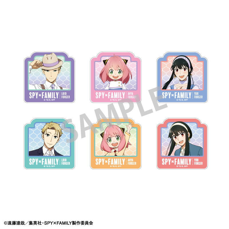 SPY×FAMILY_トレーディングアクリルクリップ/MIX 1BOX | 公式グッズ