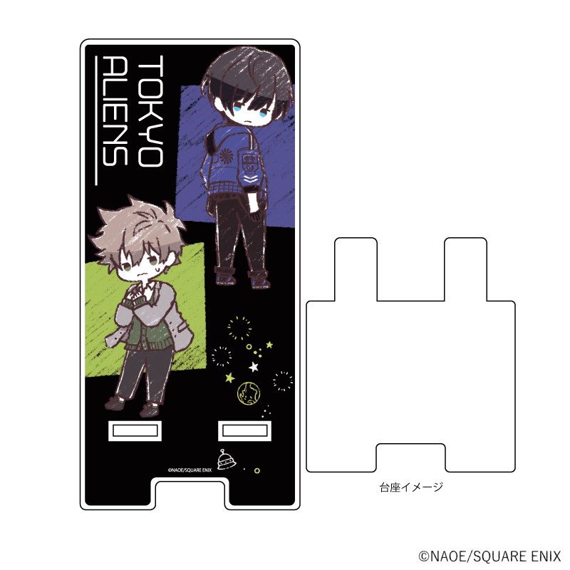 東京エイリアンズ_スマキャラスタンド01/郡司晃&天空橋翔デザイン