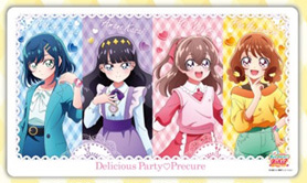 デリシャスパーティプリキュア キャラクターラバーマット B Enr 062 公式グッズ 公式ライセンス商品専門サイト Colleize コレイズ