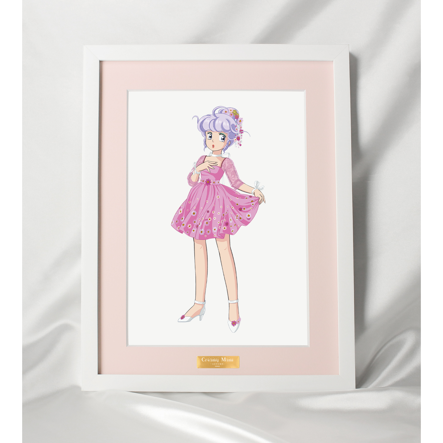 クリィミーマミ  スプリング　春夏秋冬　キャラファイングラフ 魔法の天使 クリィミーマミ_描き下ろしイラスト クリィミーマミ