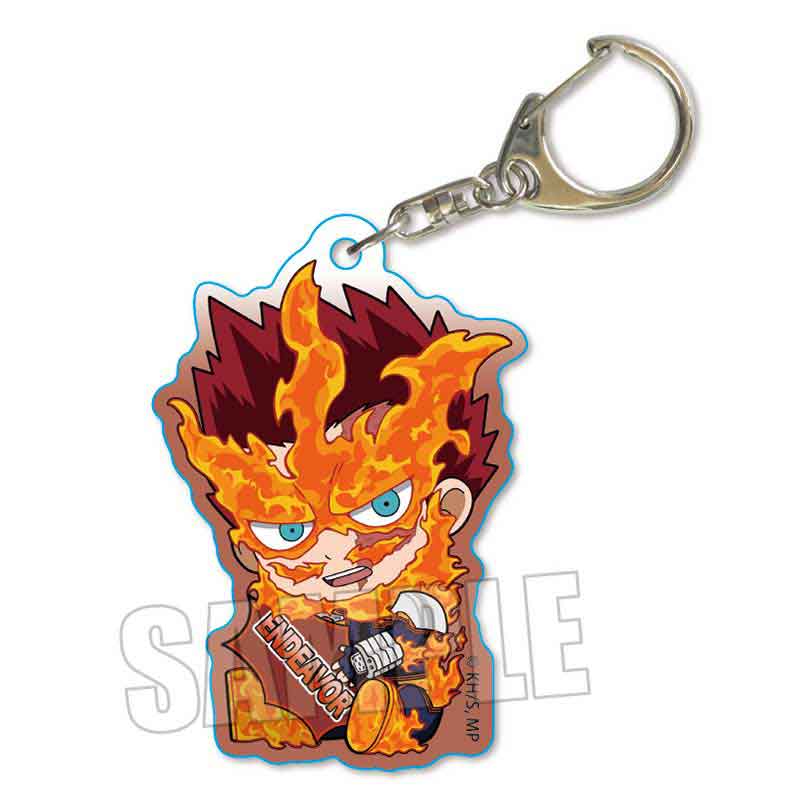 僕のヒーローアカデミア_ぎゅぎゅっとアクリルキーホルダー 6期ver./エンデヴァー