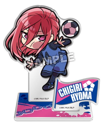 ブルーロック 千切豹馬 中外カフェ アクスタ アクリルスタンド 缶バ