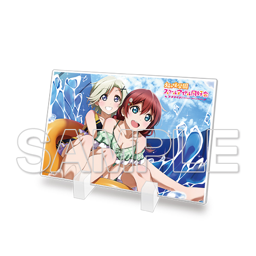 ラブライブ！シリーズ_ミニアクリルプレート エマ&ミア