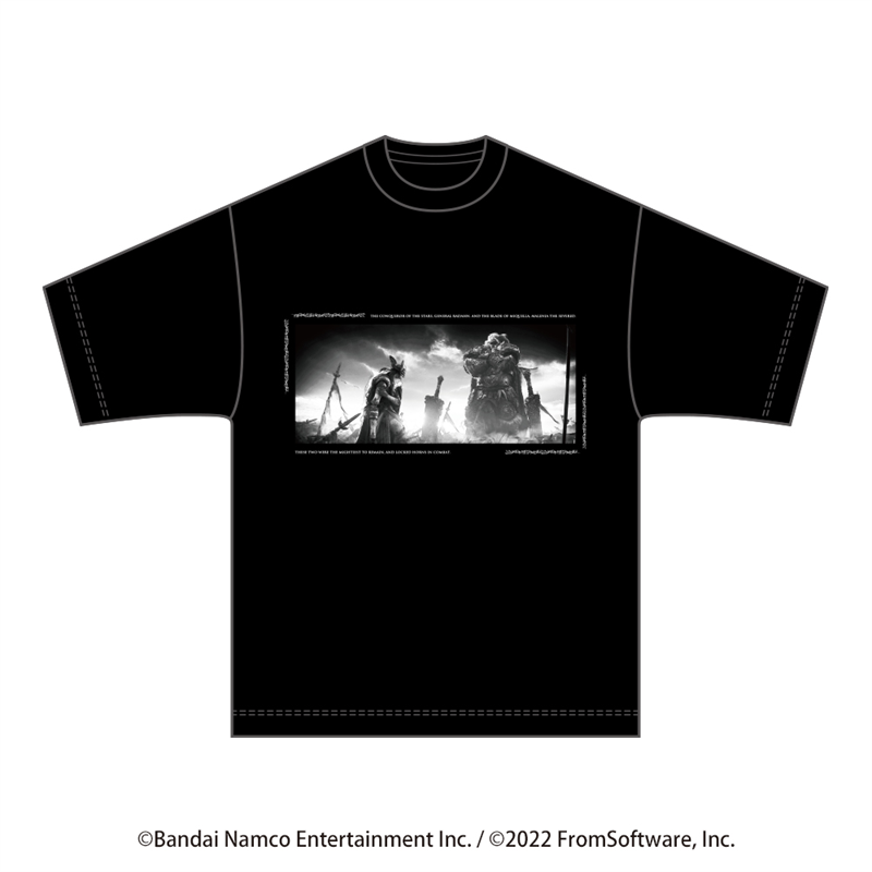 ELDEN RING エルデンリング ラダーン マレニア Tシャツ XLサイズ ELDEN RING_Tシャツ【マレニアVSラダーン】L | 公式グッズ・公式