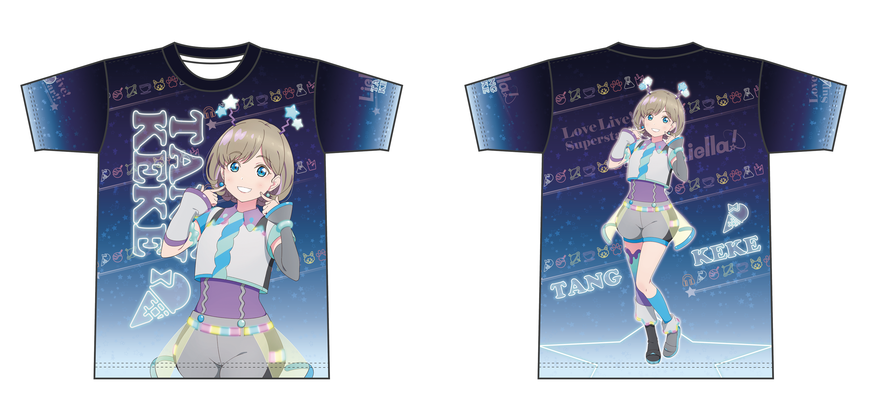 唐可可 フルグラフィックtシャツ 始まりは君の空 ラブライブ