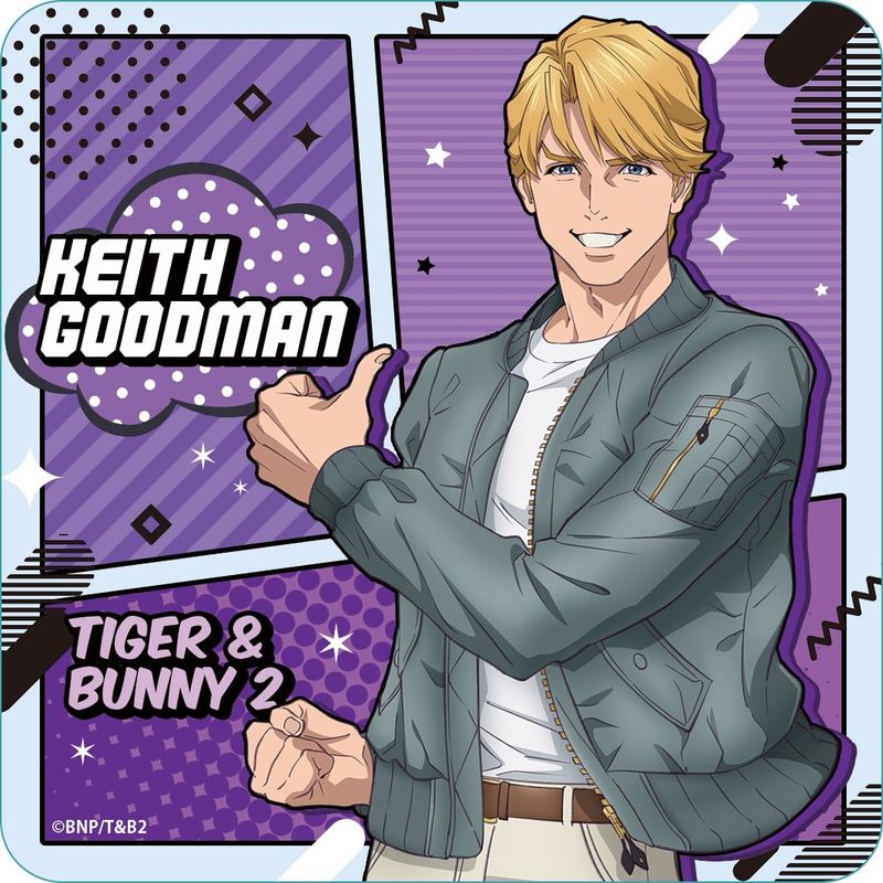 TIGER & BUNNY_アクリルコースター【キース・グッドマン】 | TIGER