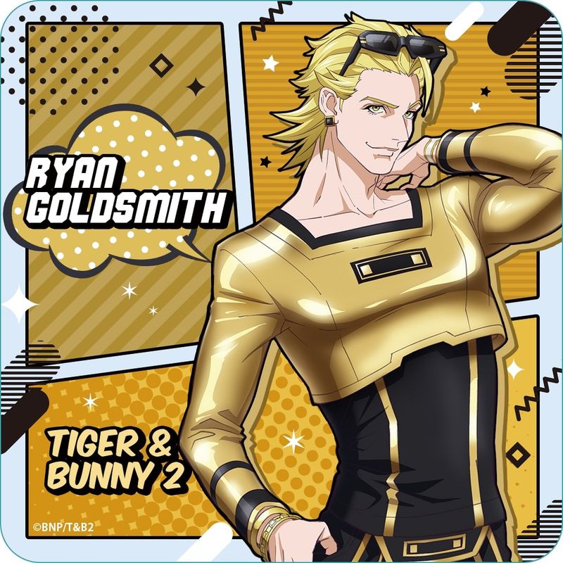 TIGER & BUNNY_アクリルコースター【ライアン・ゴールドスミス