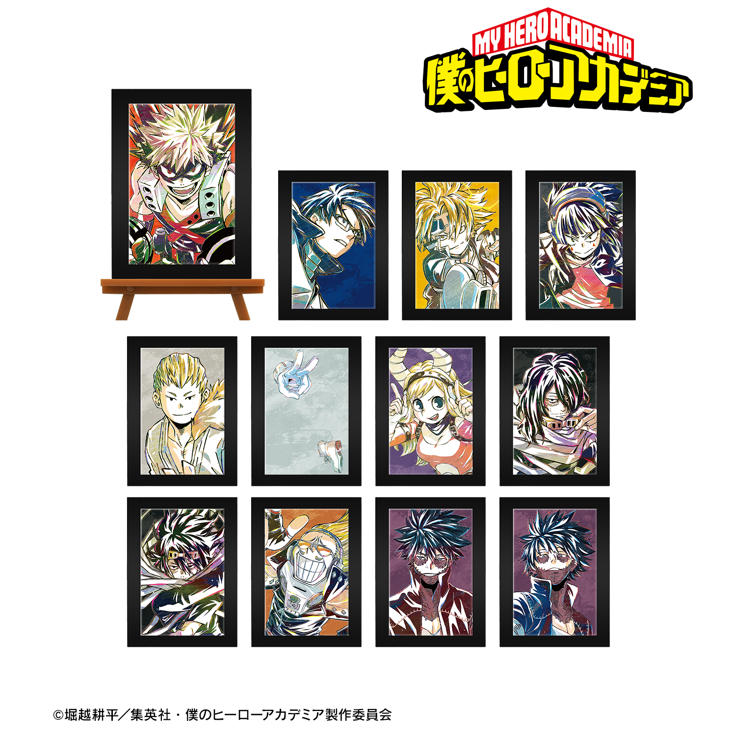 僕のヒーローアカデミア_トレーディング Ani-Art 第5弾 ミニアートフレーム ver.B(単位/BOX)