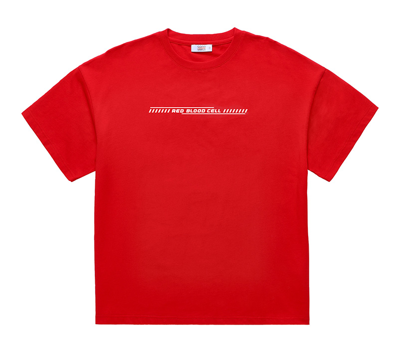 はたらく細胞_Tシャツ 赤血球 Sサイズ