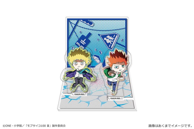 モブサイコ100 III_アクリルジオラマスタンド 03 花沢輝気&鈴木将