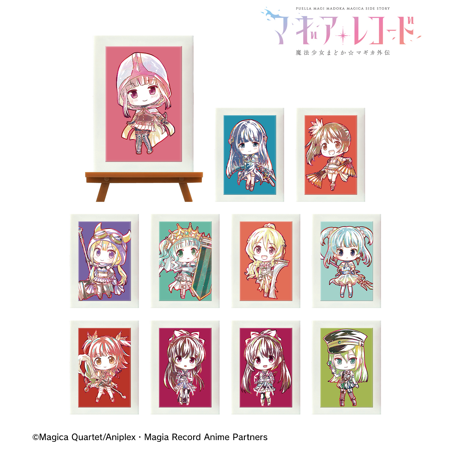 まどマギ フォトフレーム風アクキー マギアレコード 魔法少女まどか☆マギカ外伝_トレーディング