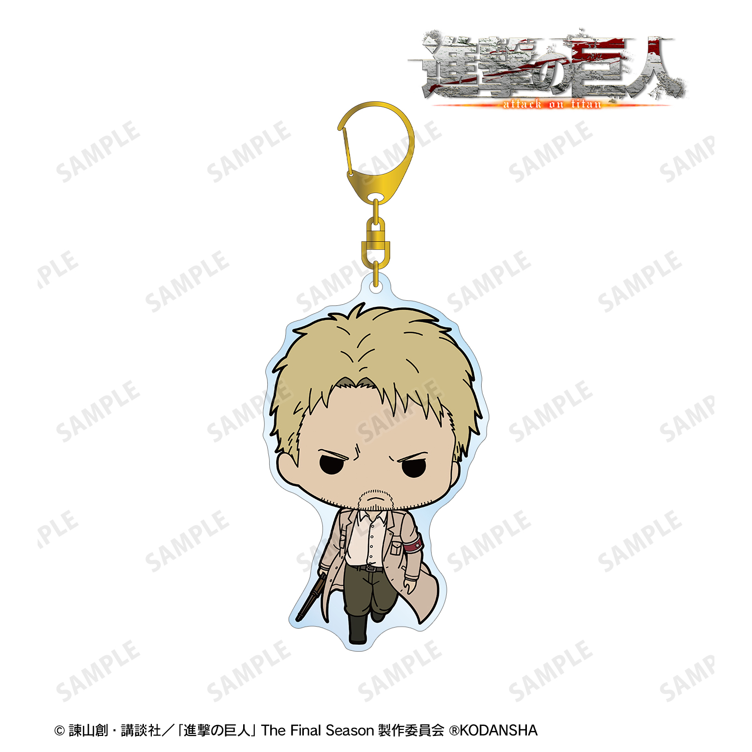 進撃の巨人_ライナー TINY BIGアクリルキーホルダー