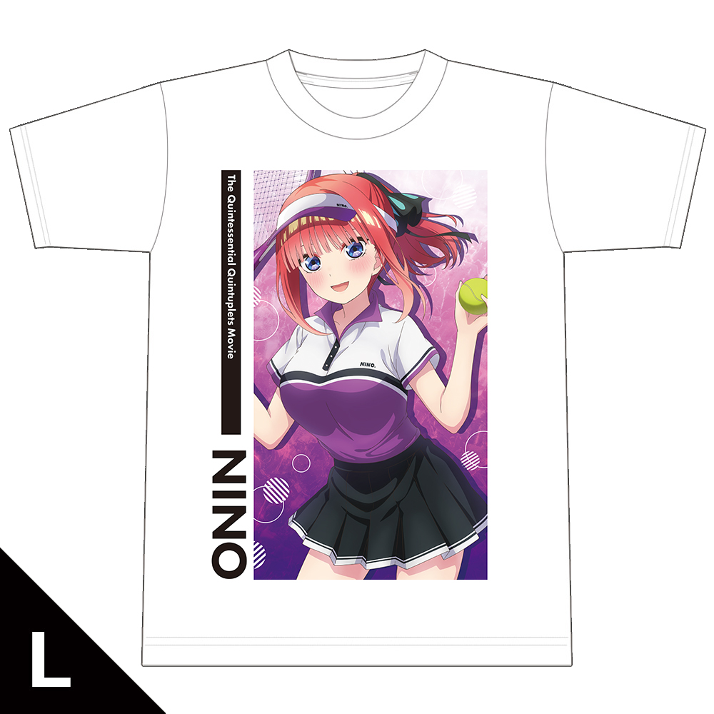 映画 五等分の花嫁_TシャツB[中野二乃] Lサイズ