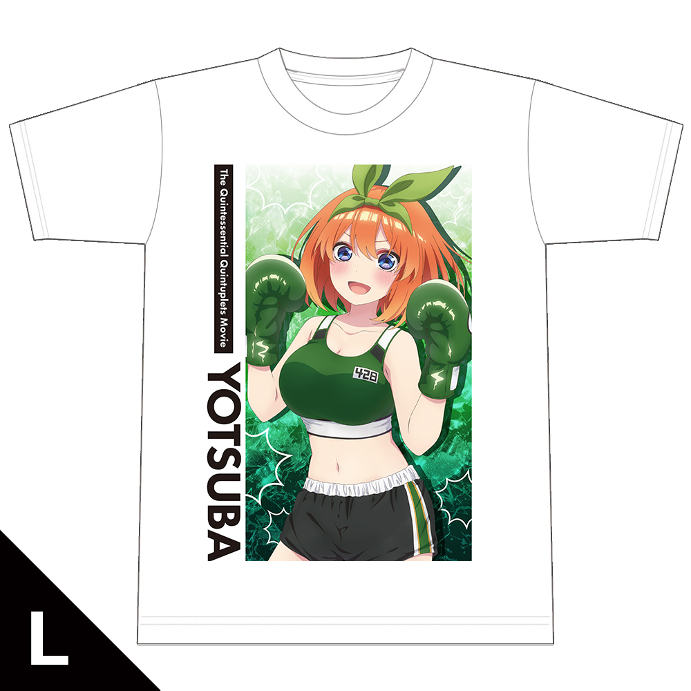 映画 五等分の花嫁_TシャツD[中野四葉] Lサイズ