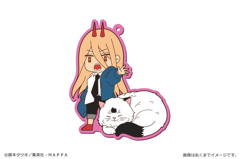 チェンソーマン_でかラバーストラップ 04 パワー&ニャーコ