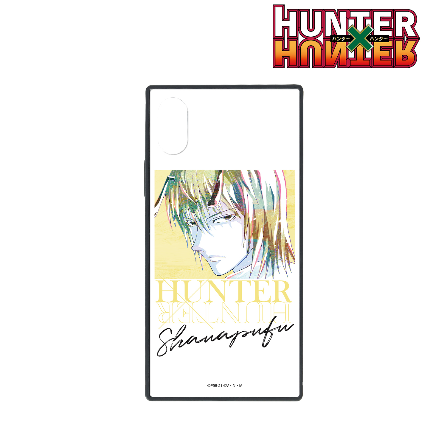 HUNTER×HUNTER_シャウアプフ Ani-Art 第3弾 スクエア強化ガラスiPhoneケース(対象機種/iPhone 7 Plus/8 Plus)