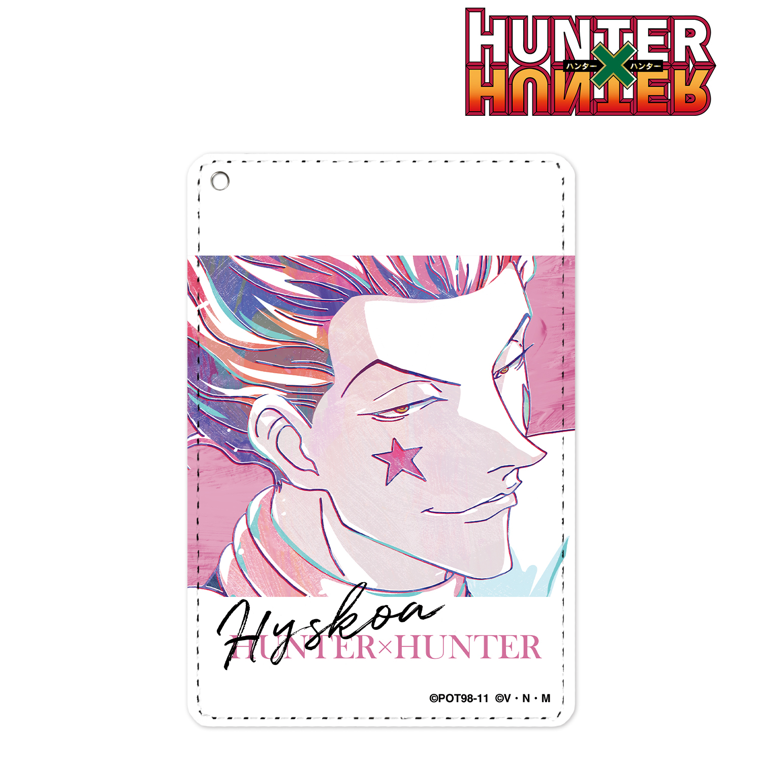 HUNTER×HUNTER_ヒソカ Ani-Art 1ポケットパスケース