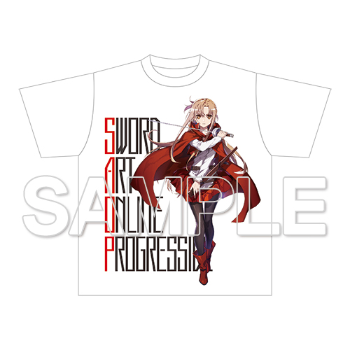 ソードアート・オンライン プログレッシブ_フルグラフィックTシャツ アスナ L