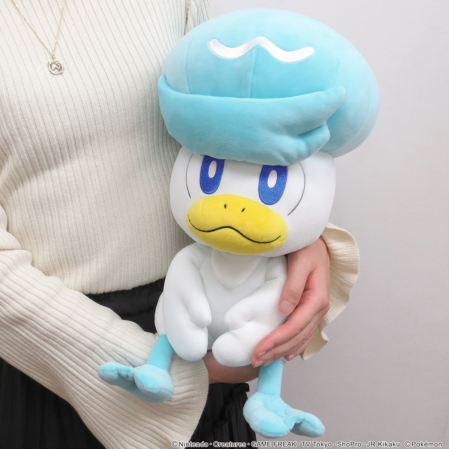 クワッス クッション ポケモン ポケモンカード ポケットモンスター_PZ66 ぽてはぐクッション クワッス | 公式