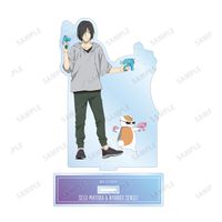 夏目友人帳_描き下ろしイラスト 的場静司＆ニャンコ先生 シャボン玉ver