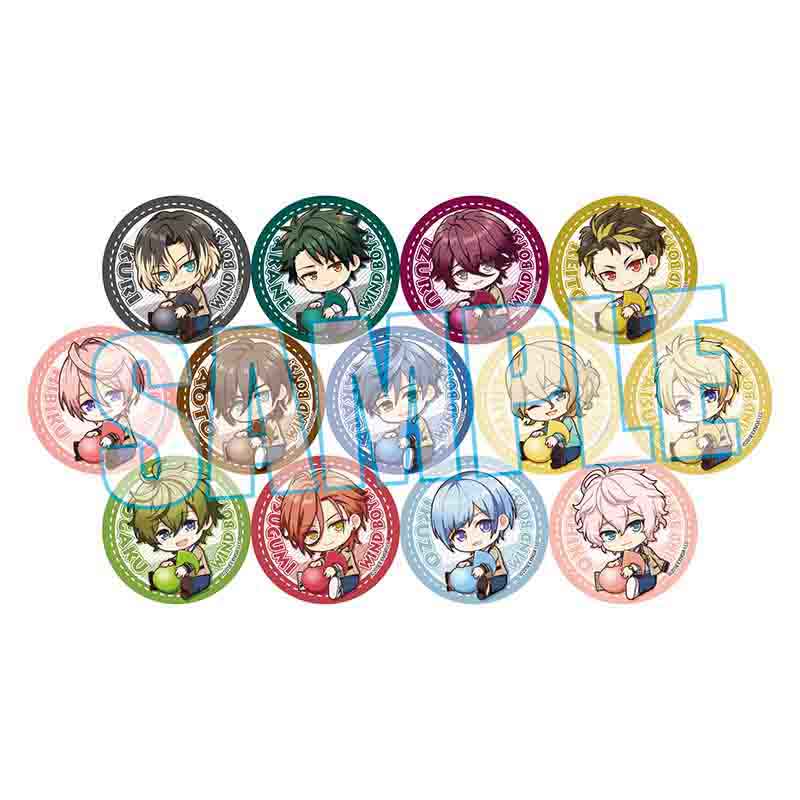 ウインドボーイズ！_トレーディング缶バッジ/ぎゅぎゅっと part2 1BOX