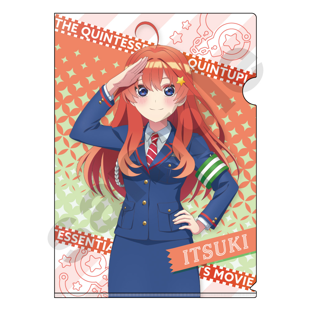 五等分の花嫁_ Police style A4クリアファイル 中野五月 | 公式グッズ 