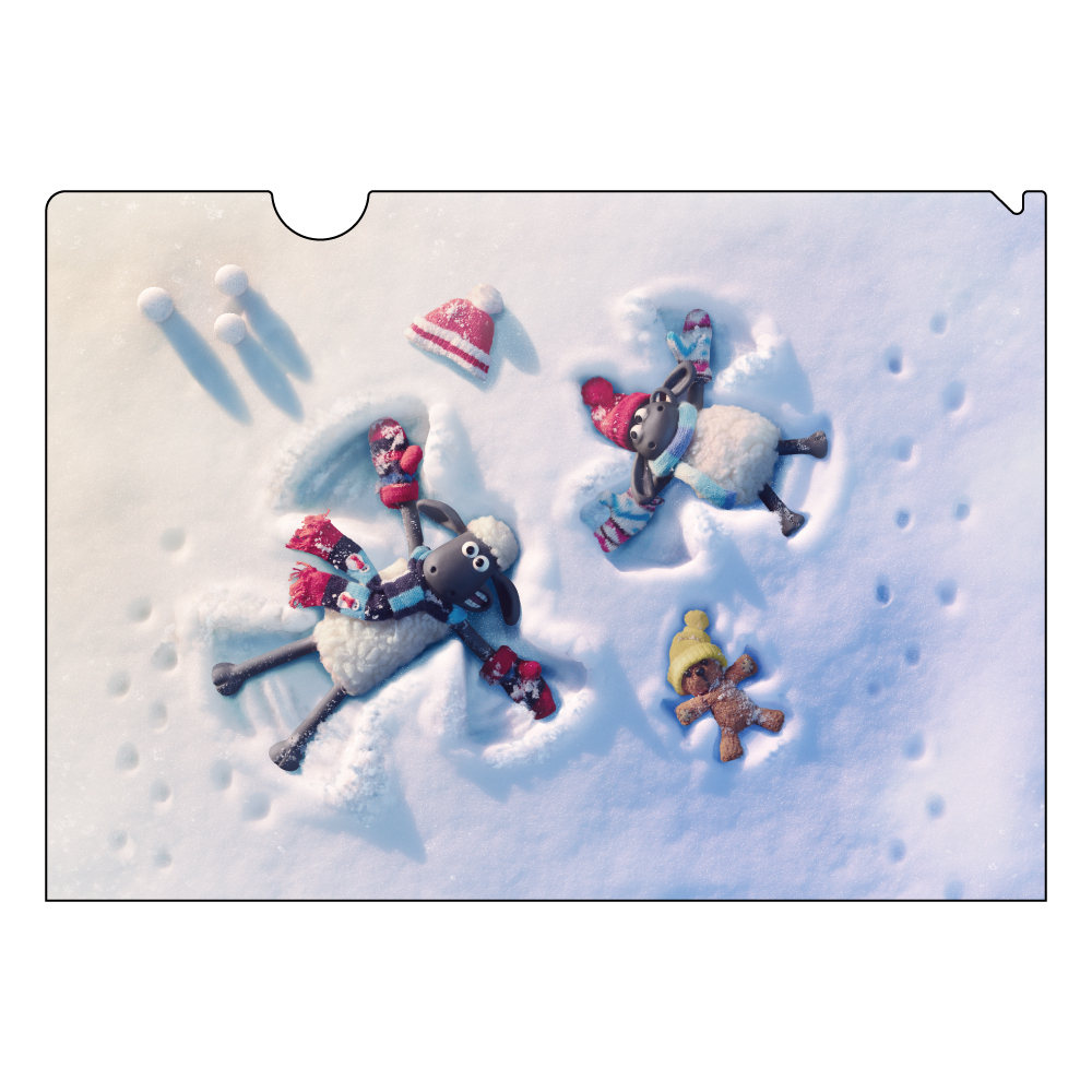 ひつじのショーン_ A4クリアファイル 集合A