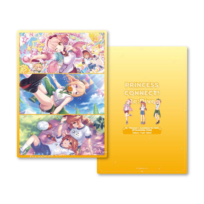 プリンセスコネクト！Re：Dive_B5サイズ下敷き C:聖テレサ女学院