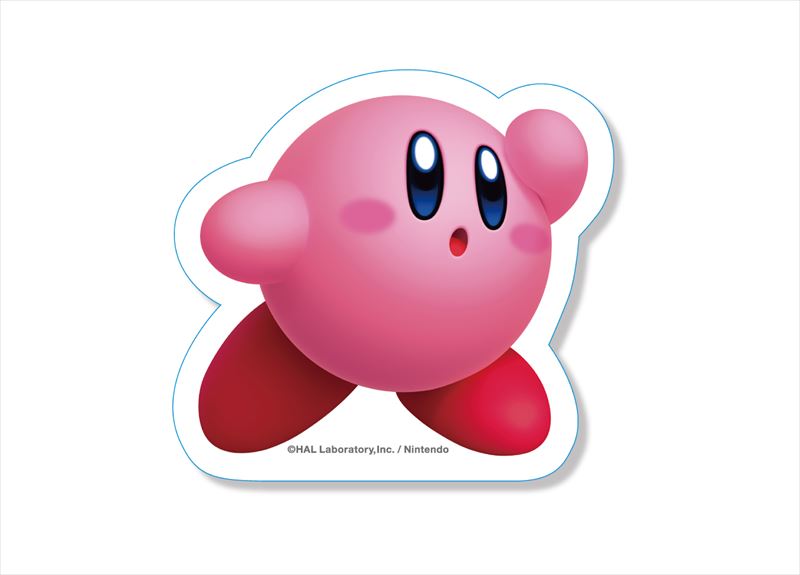 星のカービィ ディスカバリー_ダイカットステッカーミニ④