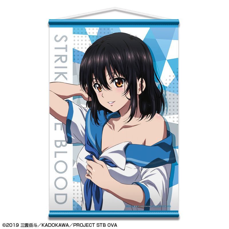【新品未開封】ストブラ FINAL 特大タペストリー タオルver.2　姫柊雪菜 ストライク・ザ・ブラッドFINAL_ B2タペストリー Ver.2 デザイン01(姫