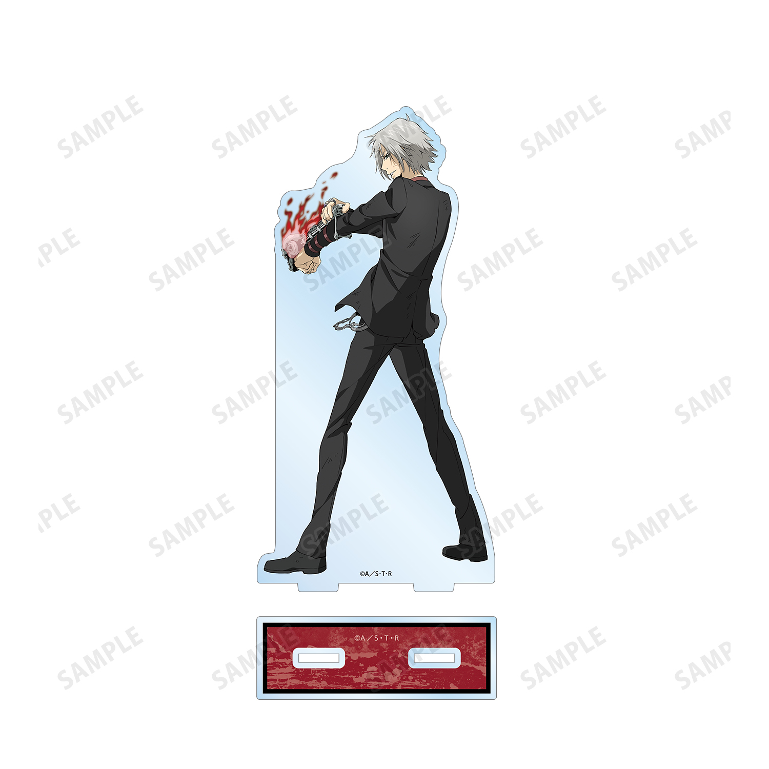 【新品】家庭教師ヒットマンREBORN!　獄寺隼人　BIG時計 家庭教師ヒットマンREBORN 獄寺隼人 BIG時計